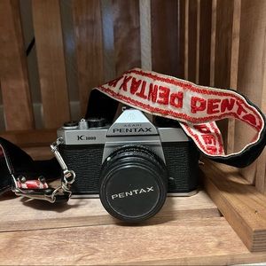 pentax k1000 film camera